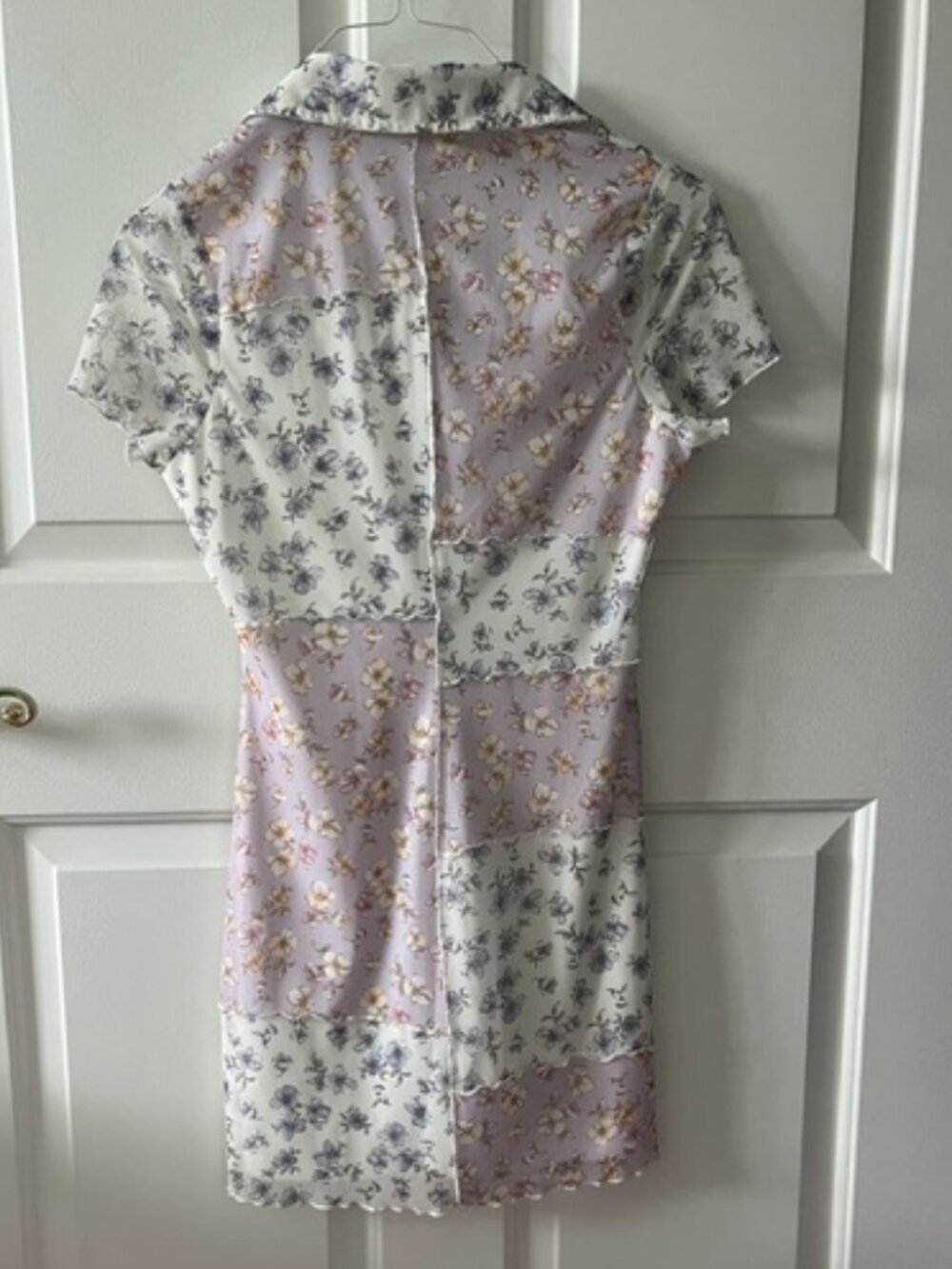 LE LIS PATCHWORK FLORAL DRESS - Picture 3 of 4